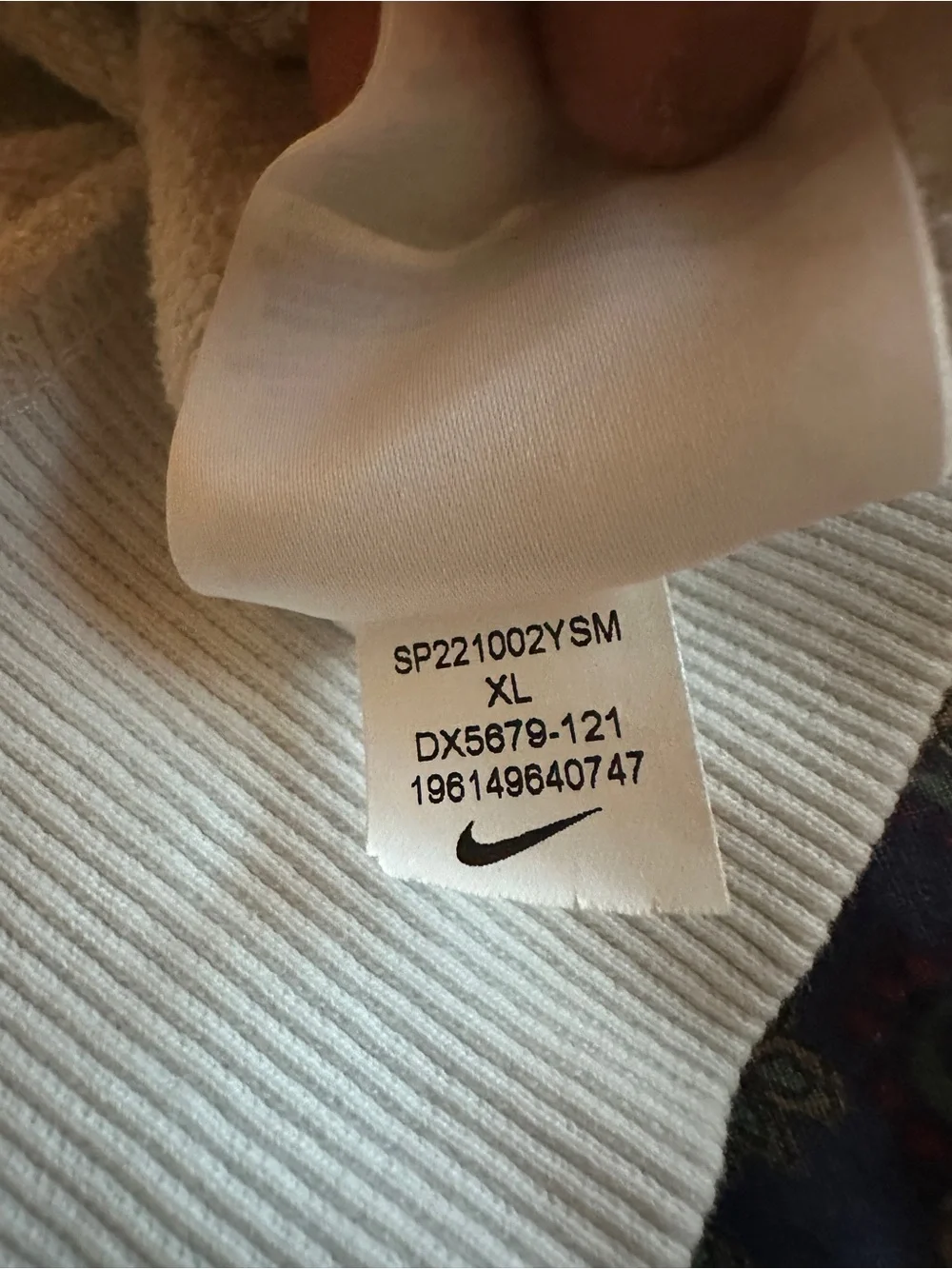Vintage Nike Sportswear Retro Collegiate Fleece Hoodie